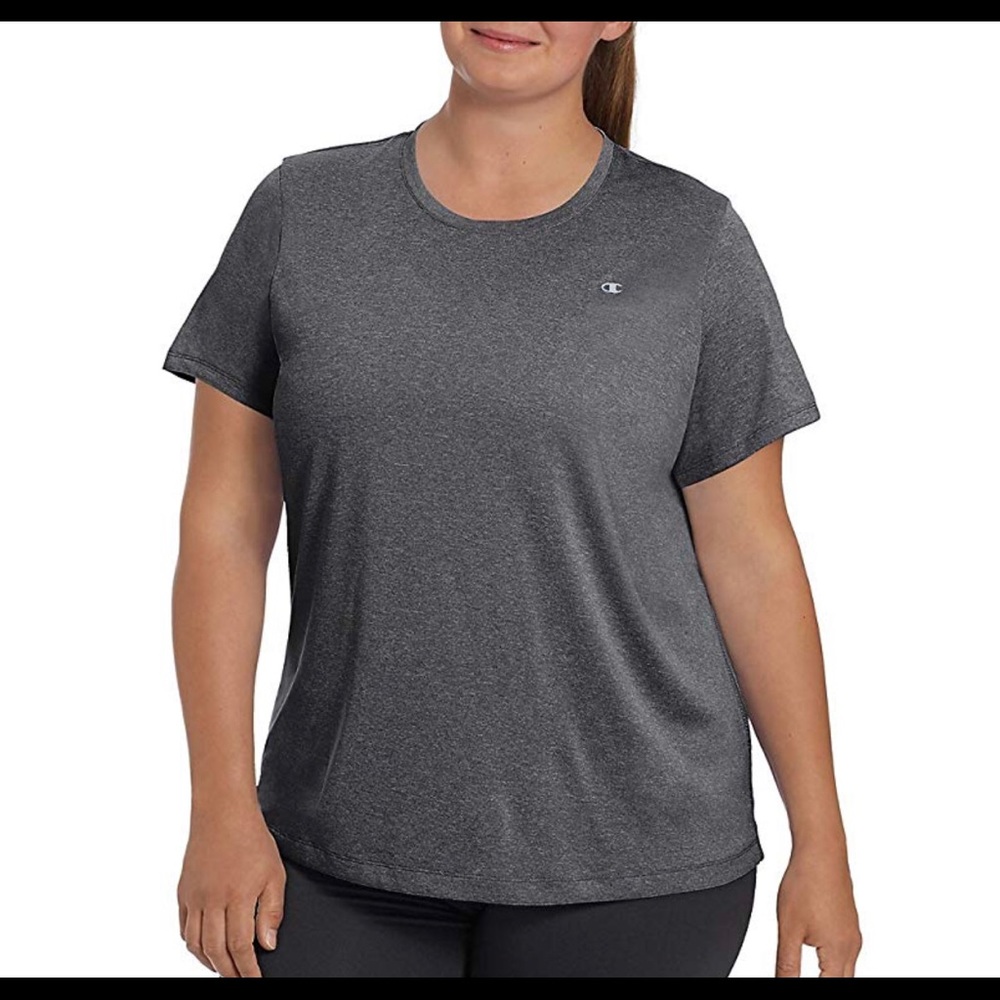 🥇Host Pick. Plus Size Granite Heather Vapor Tee.